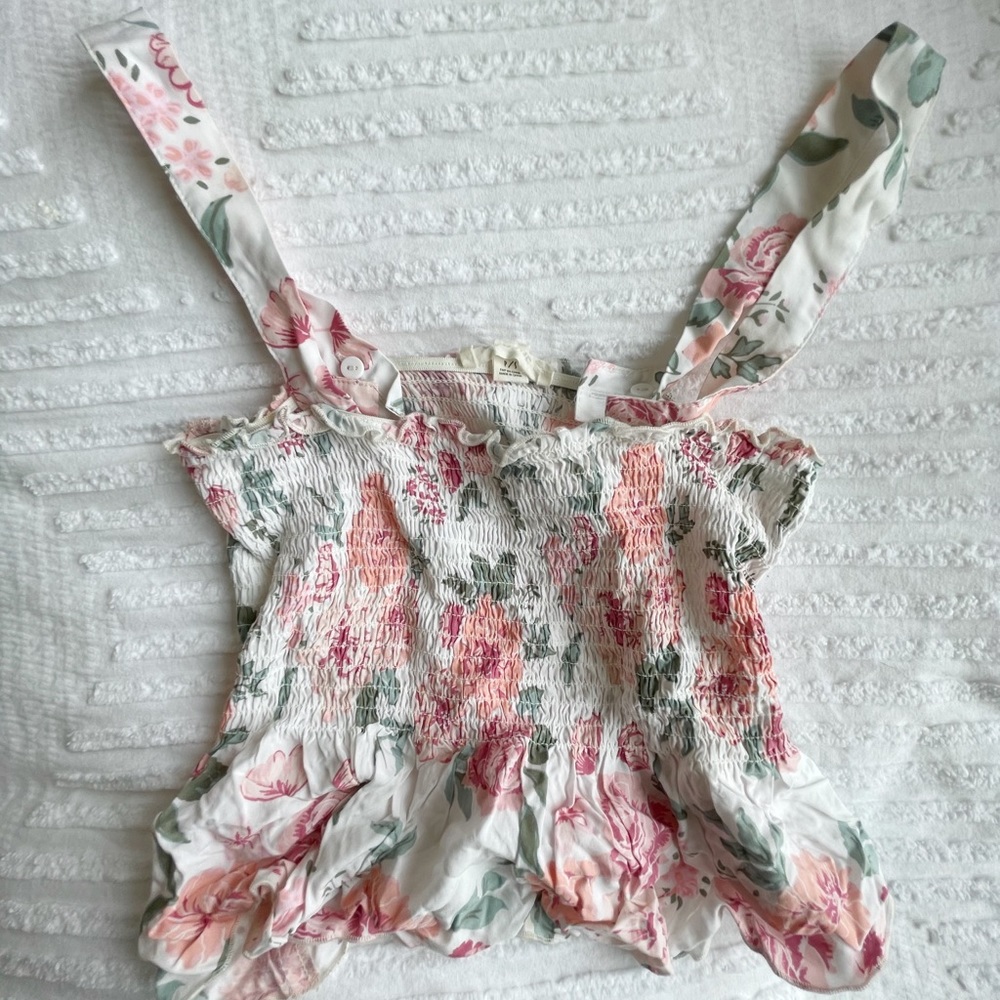 GARAGE Floral Crop Top